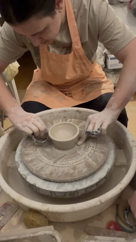 Morning Wheel Throwing Class for Two