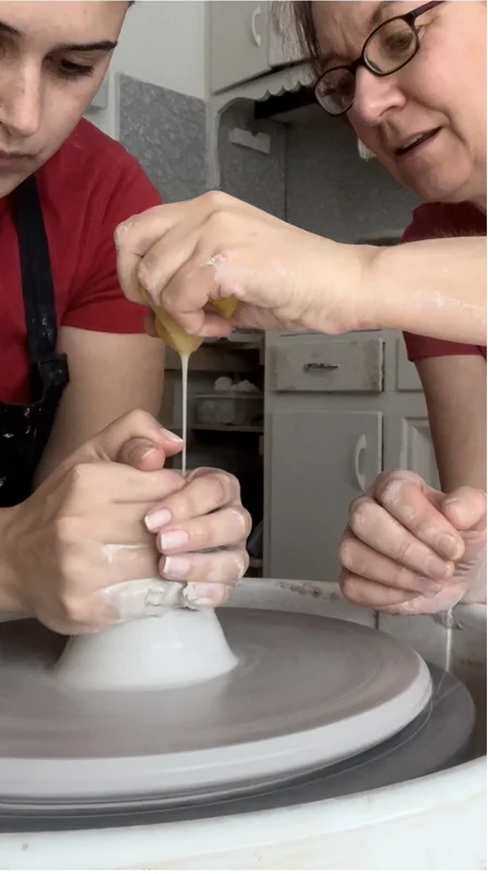 Morning Wheel Throwing Class for Two