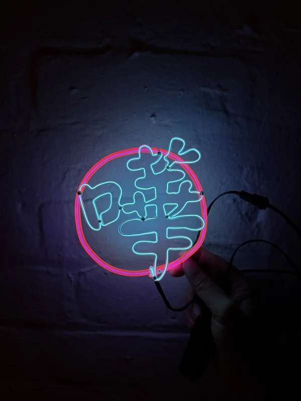 🈶 Chinese Characters – Private Microneon Sign Creation