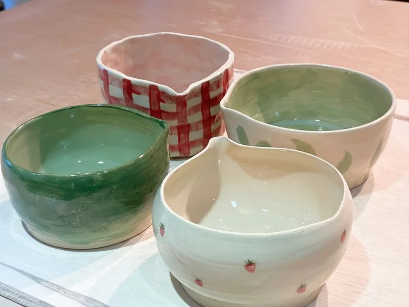 Handbuilding - Make and Decorate a Matcha Bowl